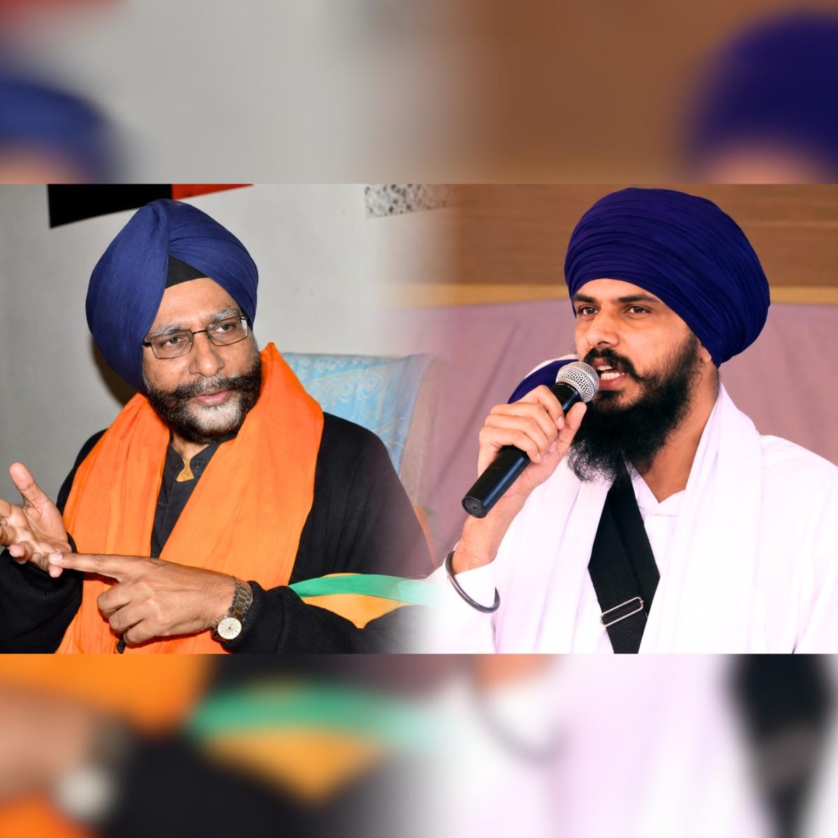 Amritpal Party BJP Alliance Claim Triggers Political Storm