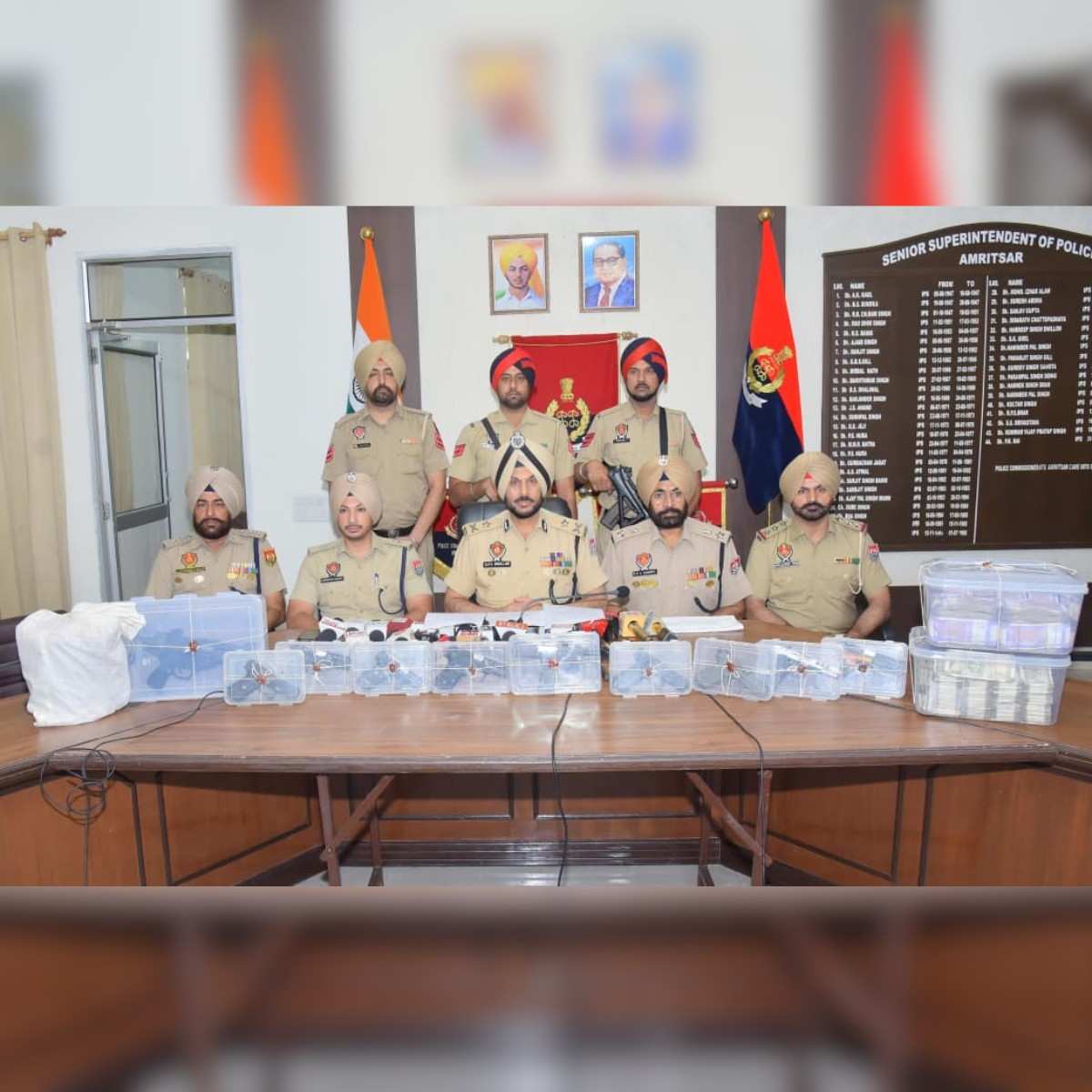 Amritsar Cross-Border Crime Nexus Busted by Police