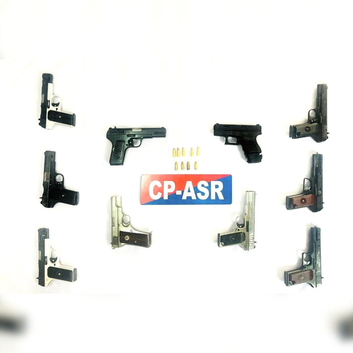 Amritsar Illegal Arms Smuggling 4 Arrested, 10 Pistols