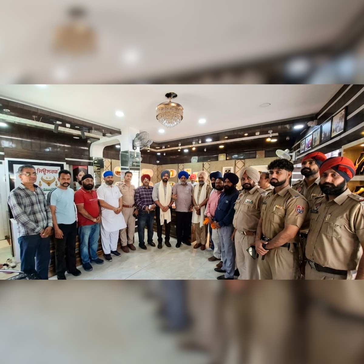 Amritsar Traders Meeting on Safety by Punjab Commission