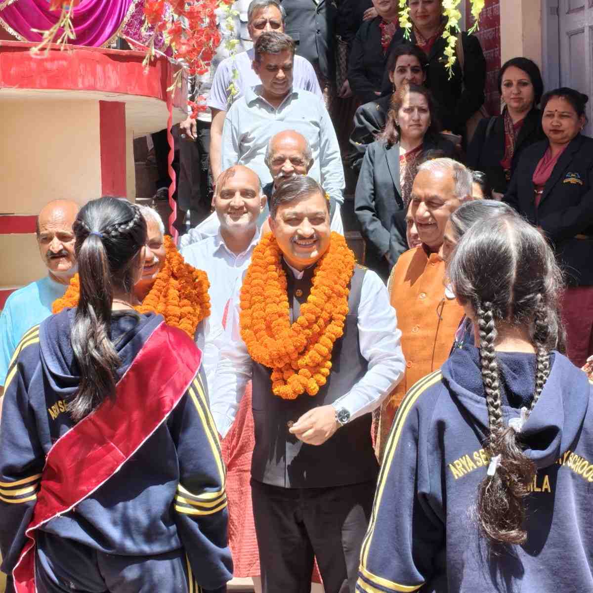 Arya Kanya School Annual Function Honors Top Students