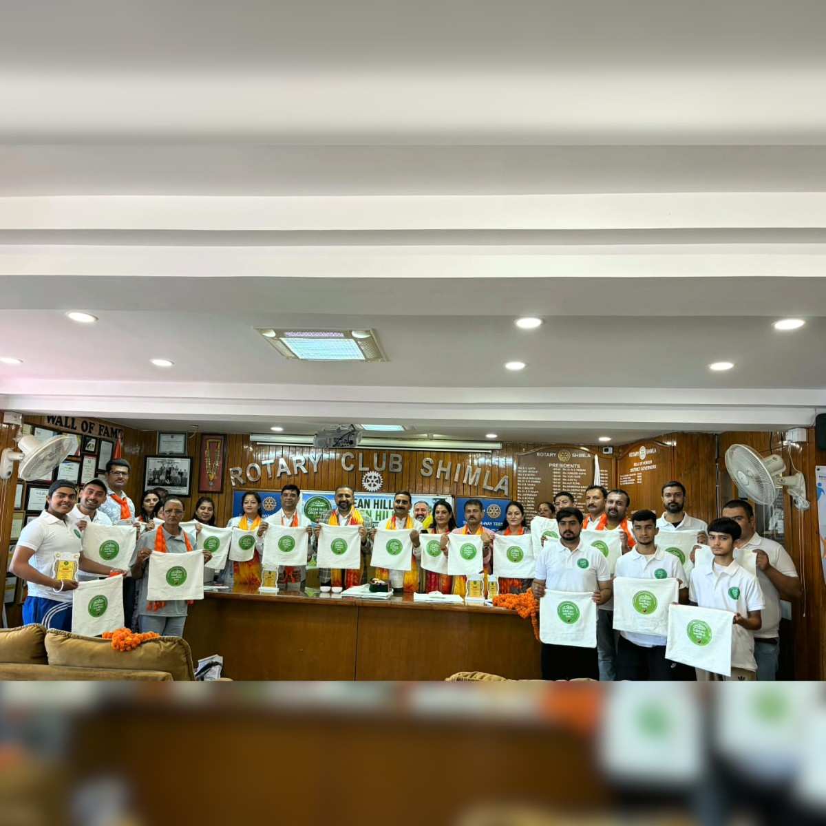 Clean Hills Green Hills Shimla Campaign Held in Shimla