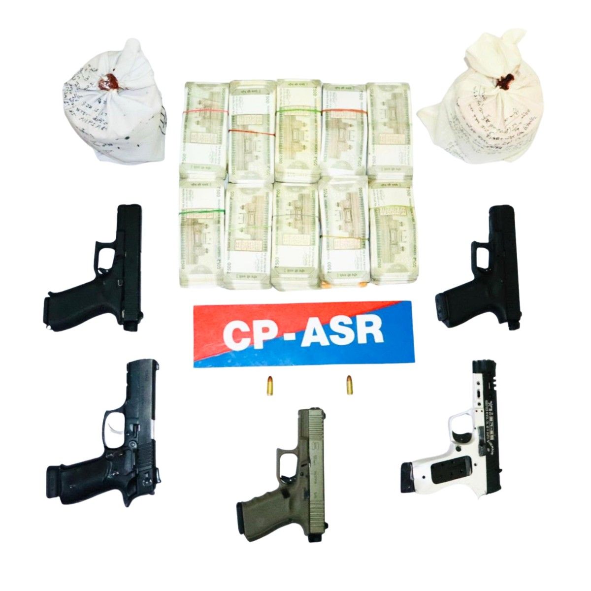 Cross-Border Drug and Arms Network Busted, Six Arrested