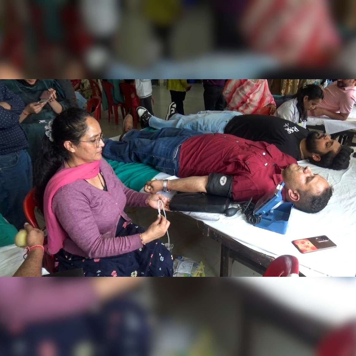  Cyber Awareness and Blood Donation Camp in Shimla