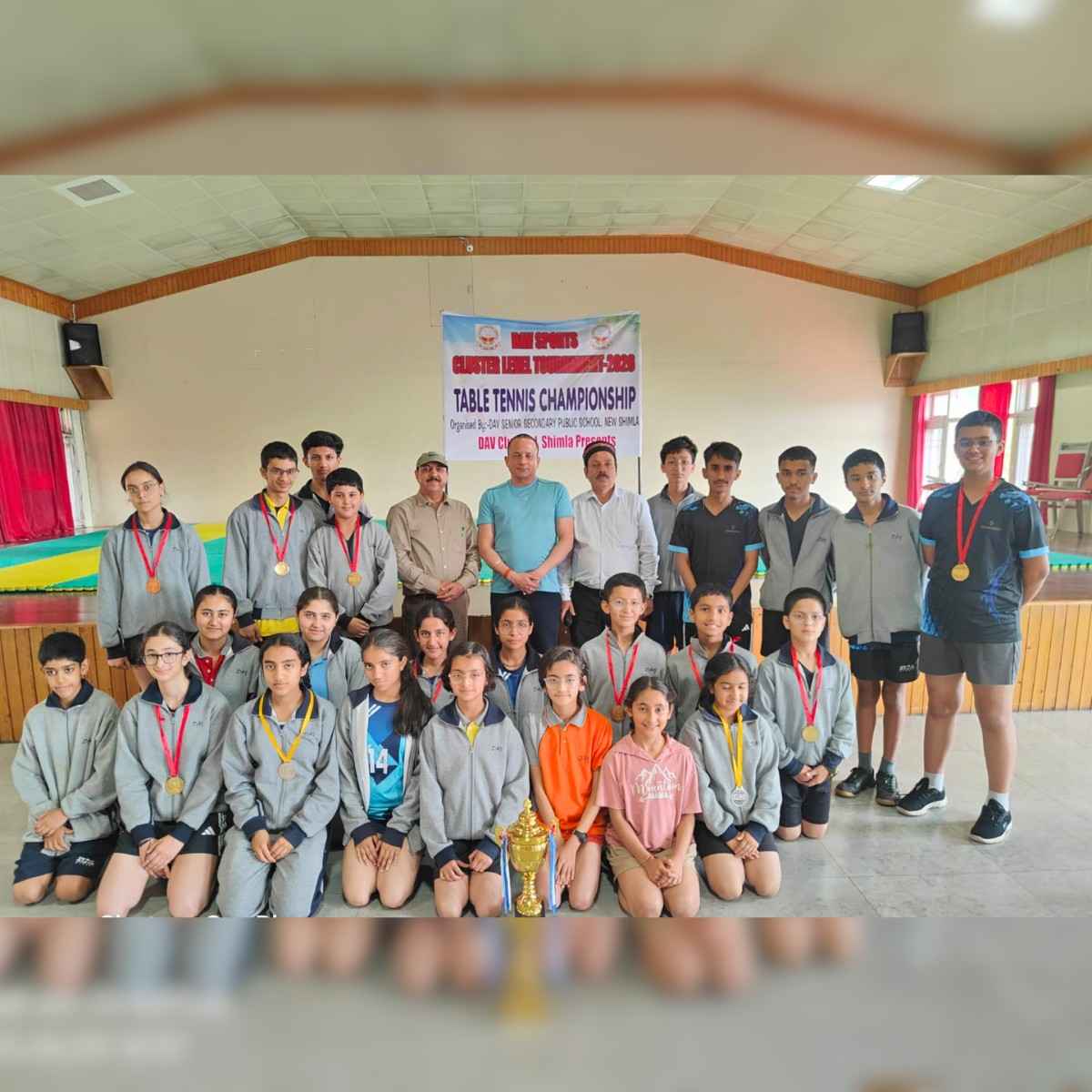 DAV New Shimla Table Tennis Championship Overall Winner