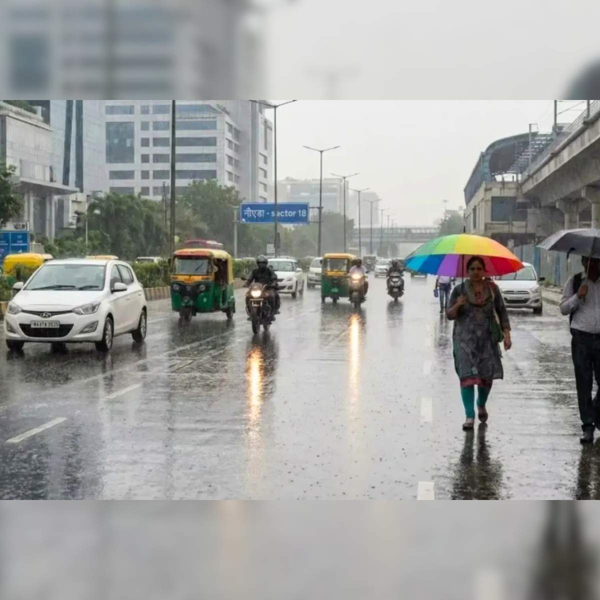 Delhi NCR Weather Update IMD Issues Yellow Alert