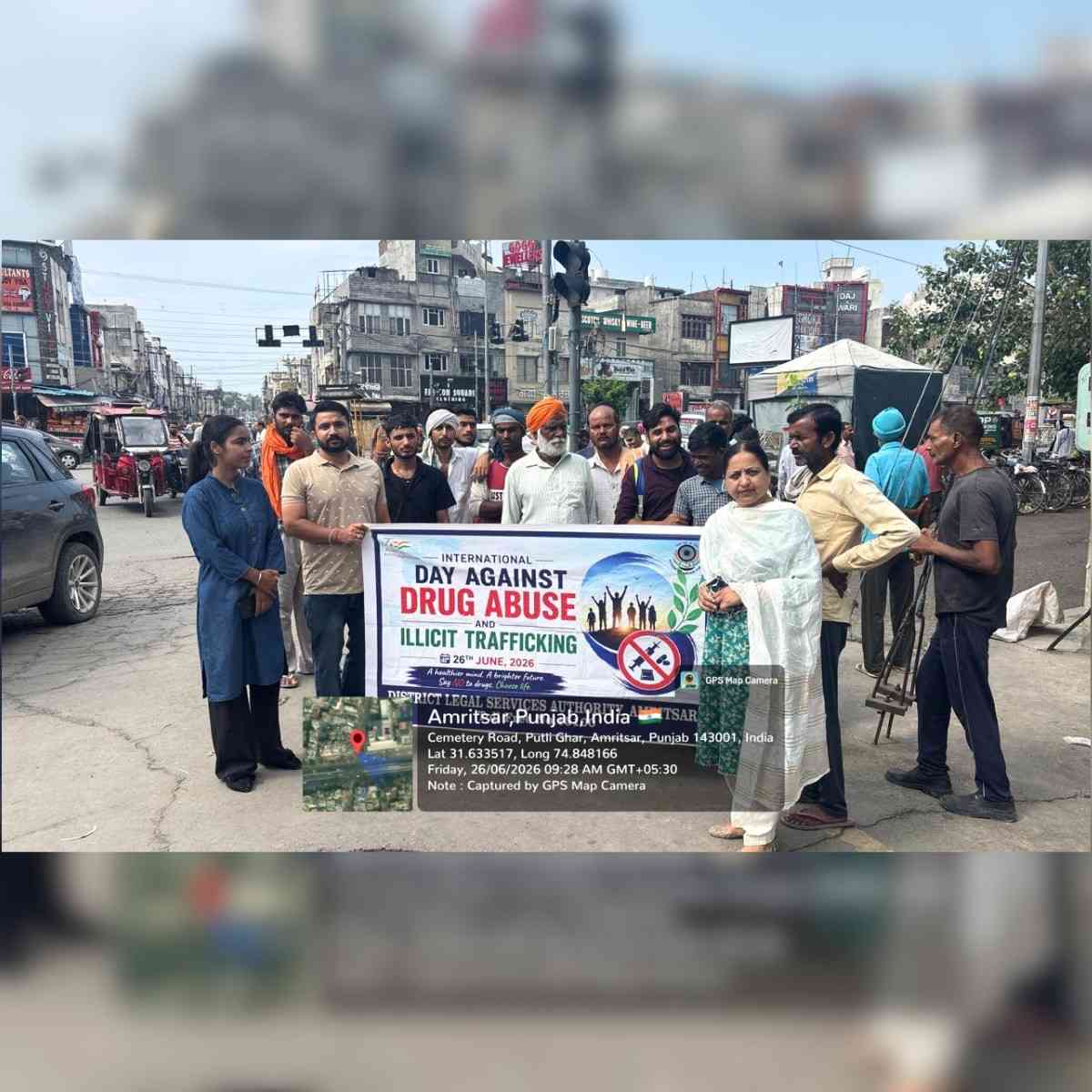 Drug Awareness Campaign Held in Amritsar on Anti Drug Day