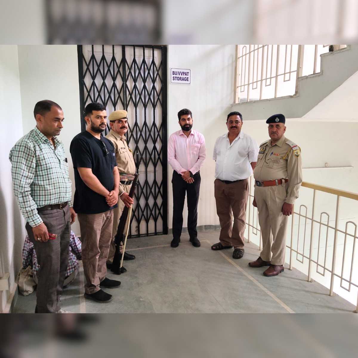 EVM Warehouse Security Reviewed During Mandi Inspection