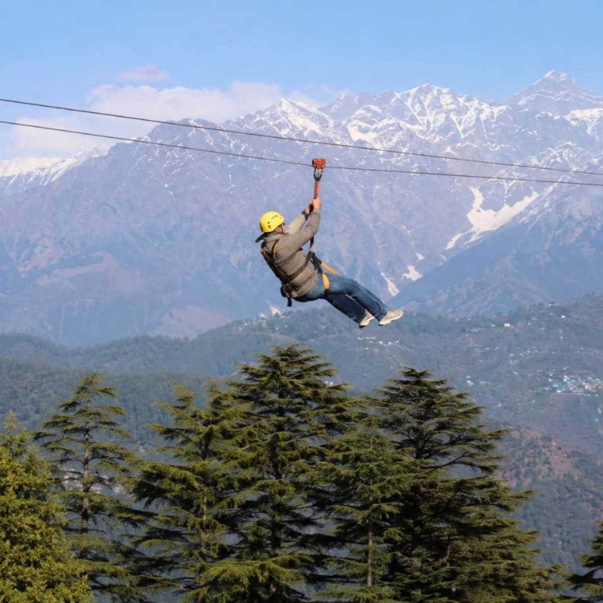 Eco Adventure Zipline Project in Kangra Dharamshala
