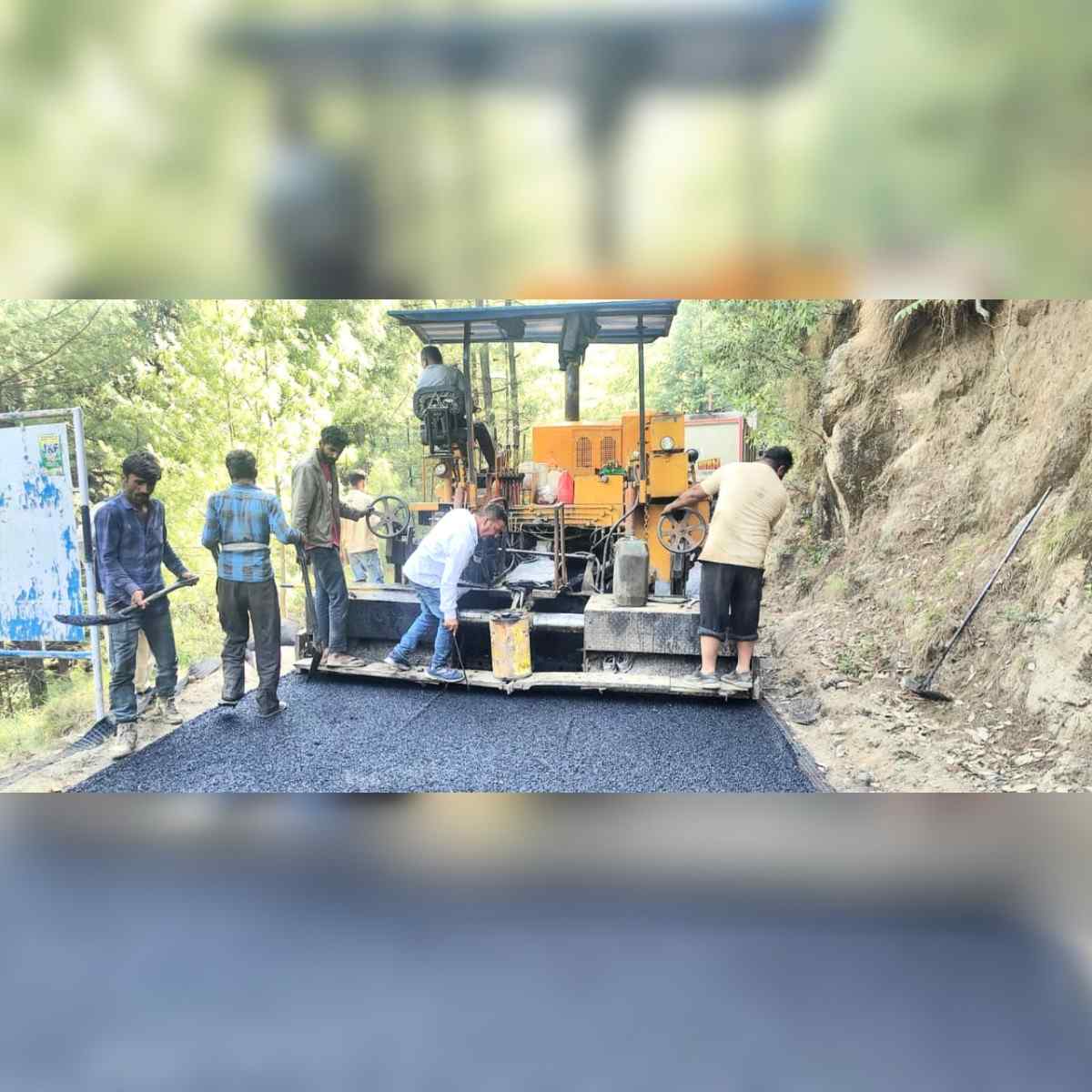FDR Technology Boosts Durable Road Development Karsog