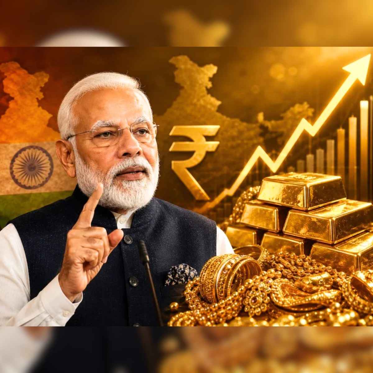 Gold Demand Drops After Modi’s Appeal in India Market