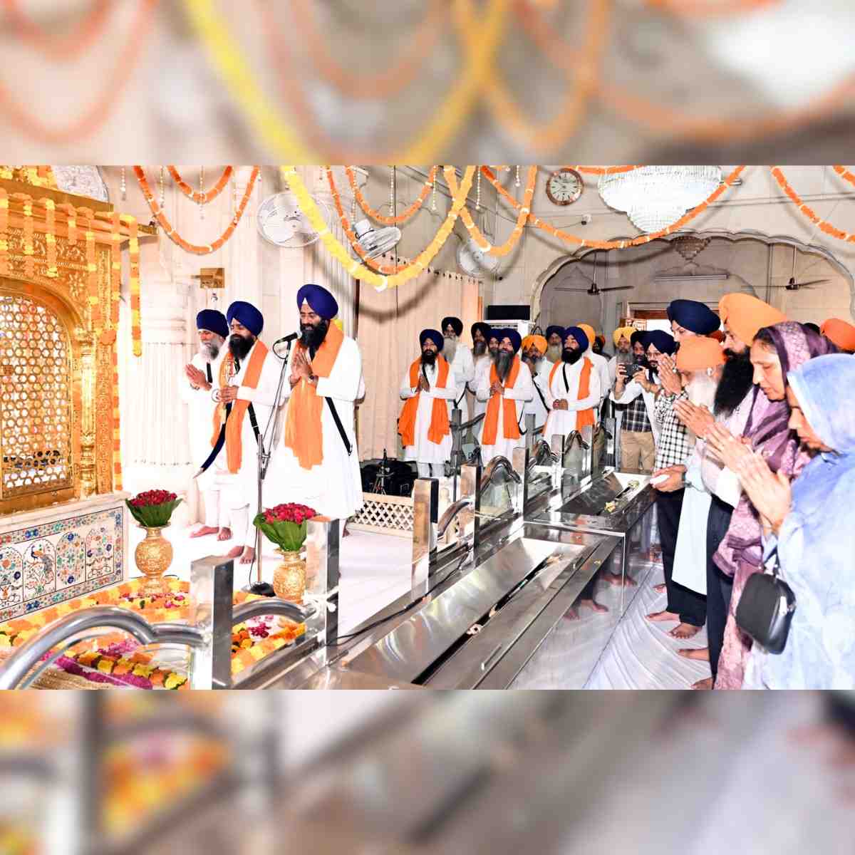 Guru Hargobind Sahib Prakash Purab Celebrated at Akal Takht
