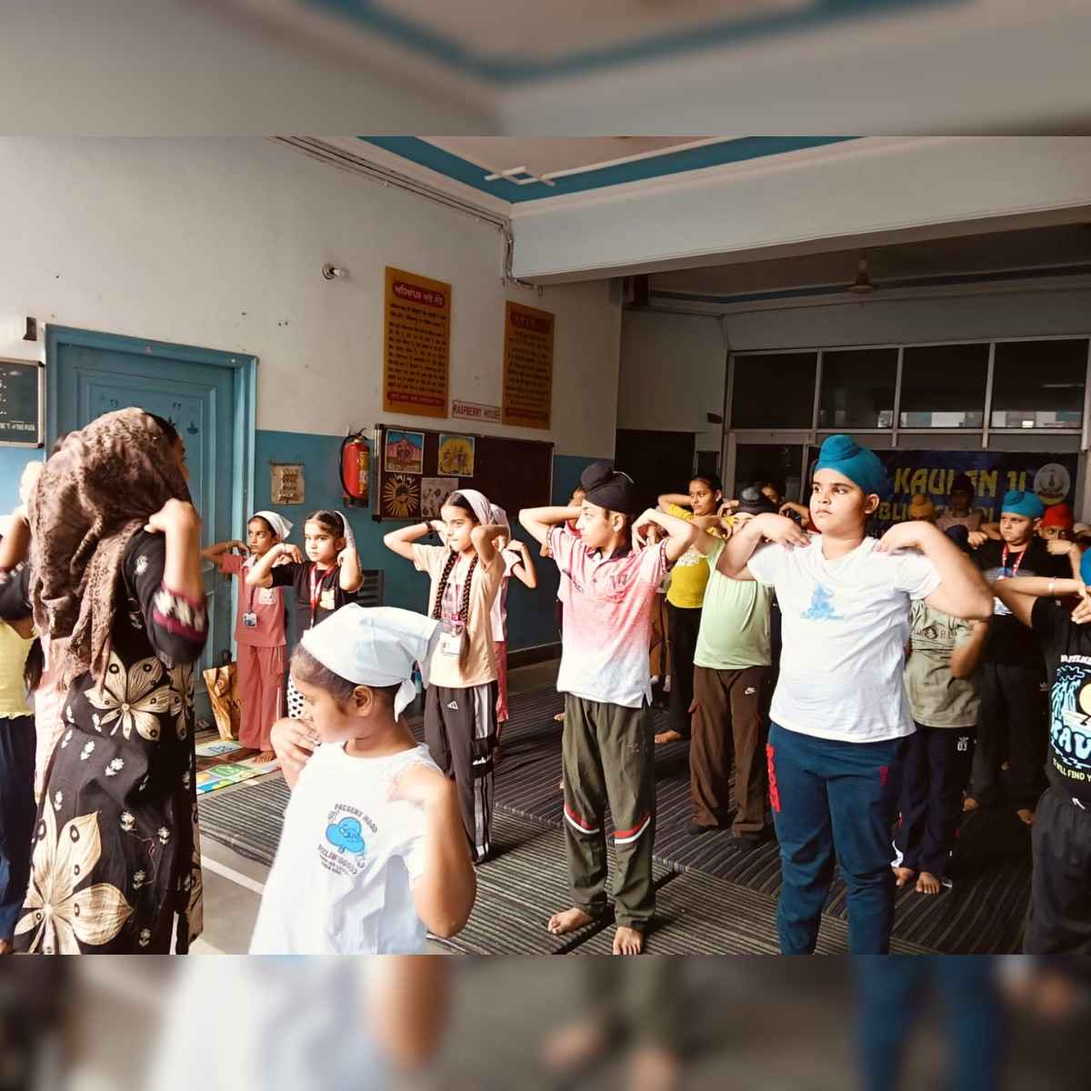 International Yoga Day at Bibi Kaulan School Amritsar