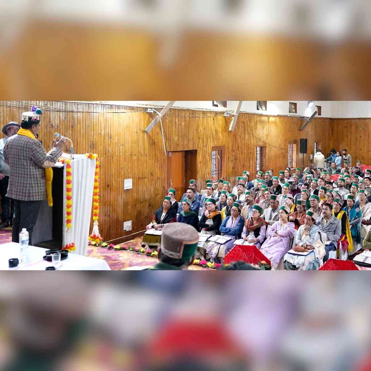 Jagat Singh Negi Administers Oath to Kinnaur Leaders