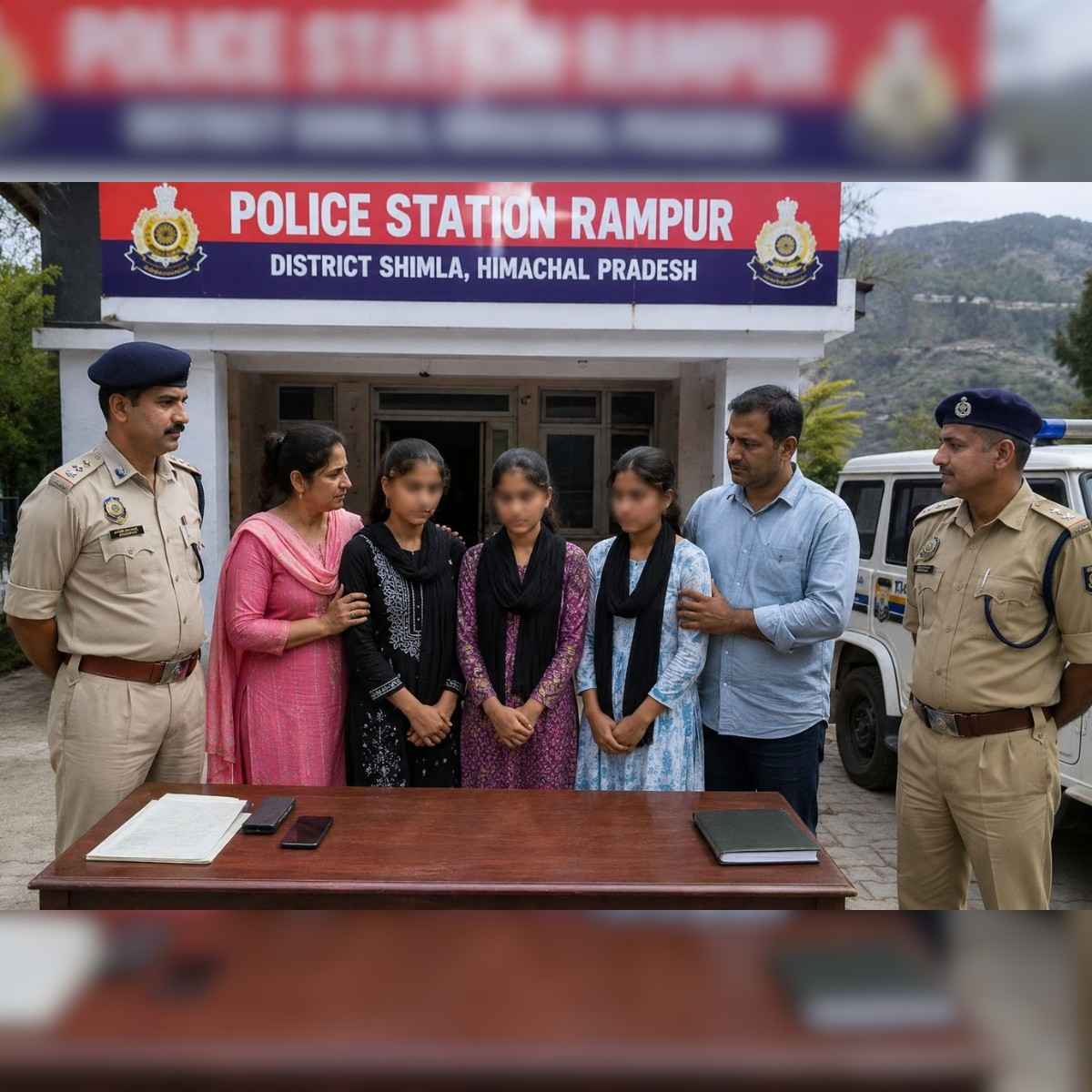 Missing Girls Found Safe by Police in Rampur, Shimla