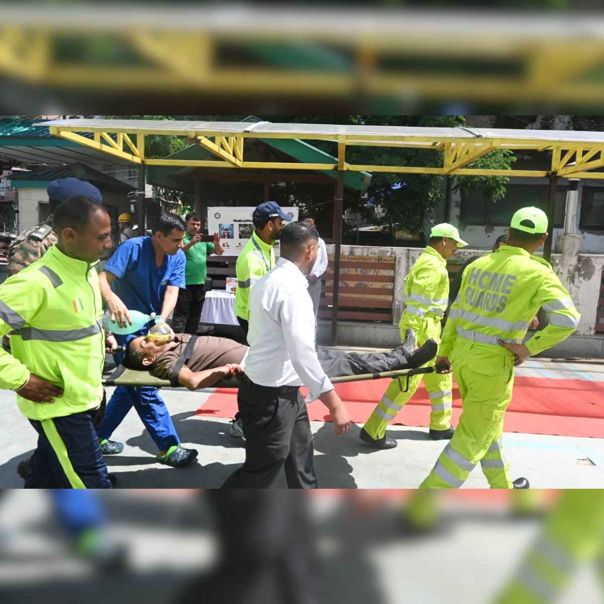 Mock Drill to Strengthen Earthquake Disaster Response