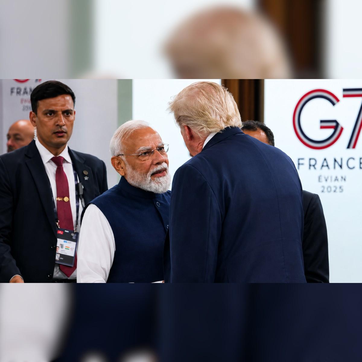 Modi Trump G7 Meeting Analysis at France G7 Summit