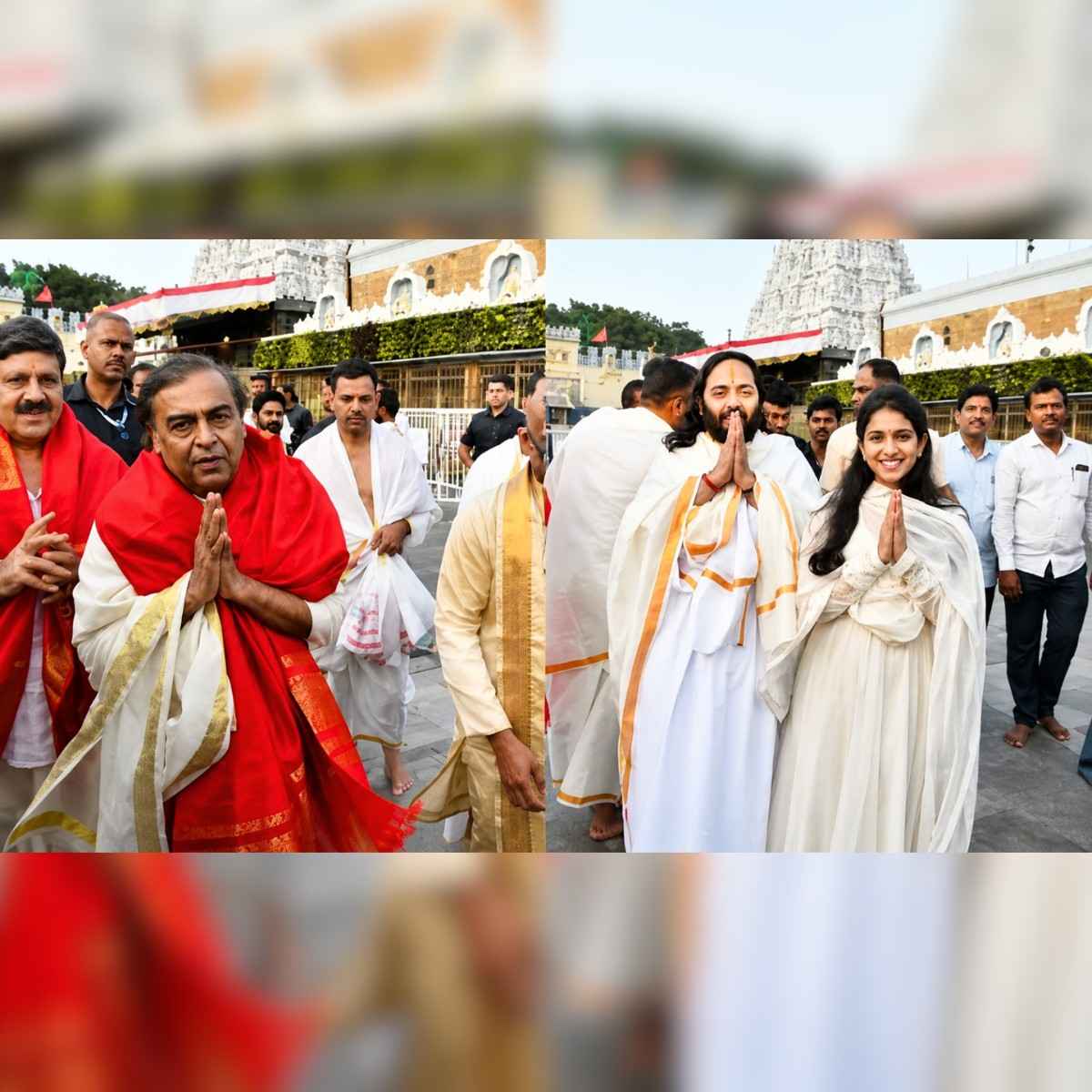 Mukesh Ambani’s Spiritual Visit to Tirumala Temple with family