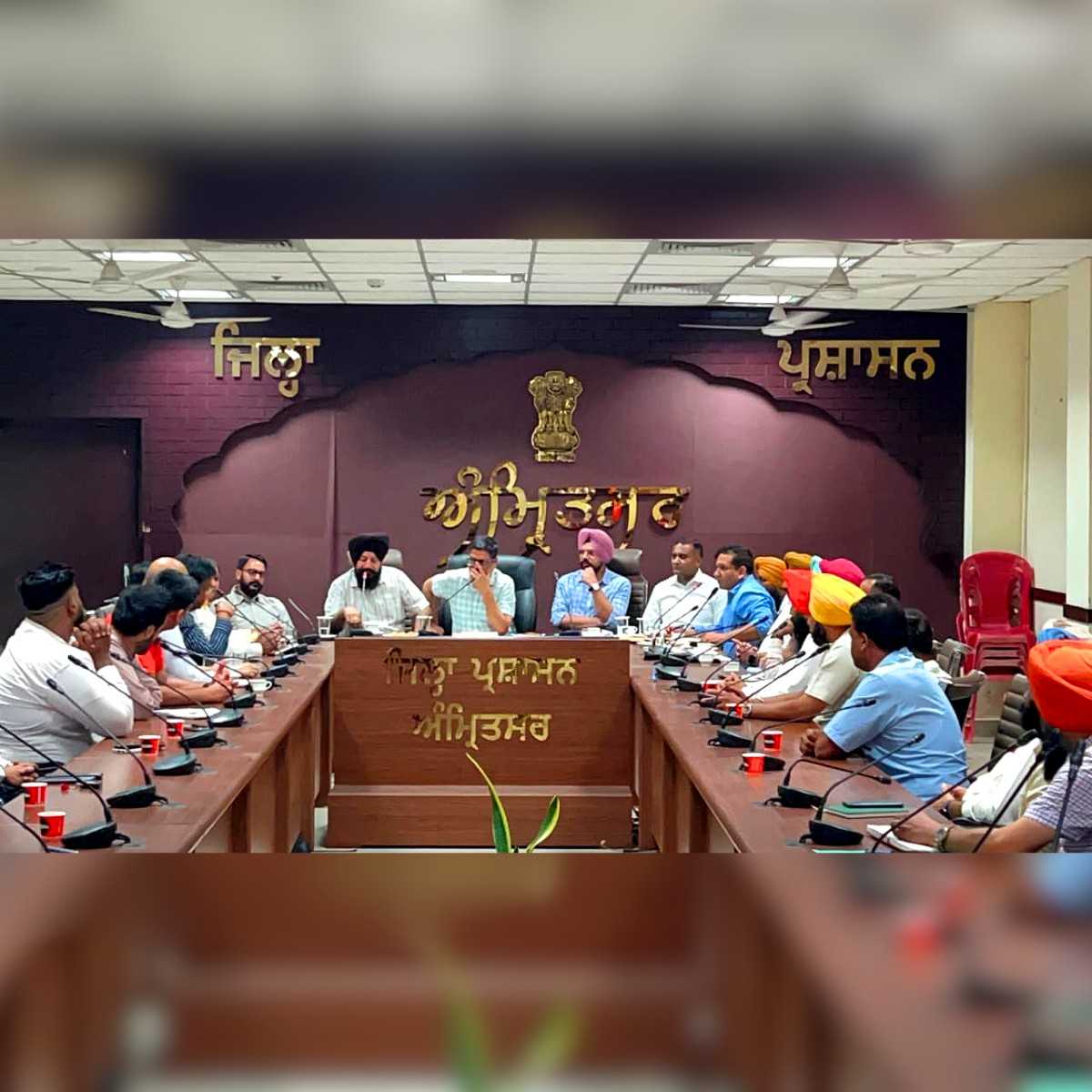 Mukhyamantri Teerth Yatra Scheme Review Meeting in Amritsar