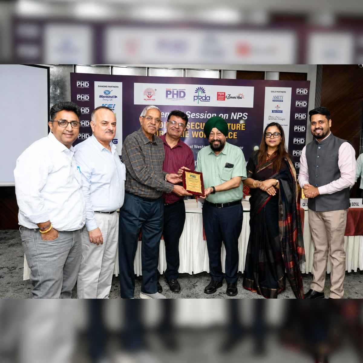 NPS Awareness Session for MSME Workforce in Amritsar
