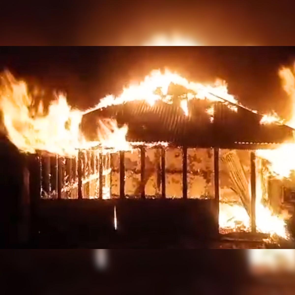 Nerwa House Fire Causes Heavy Loss to Family in Shimla