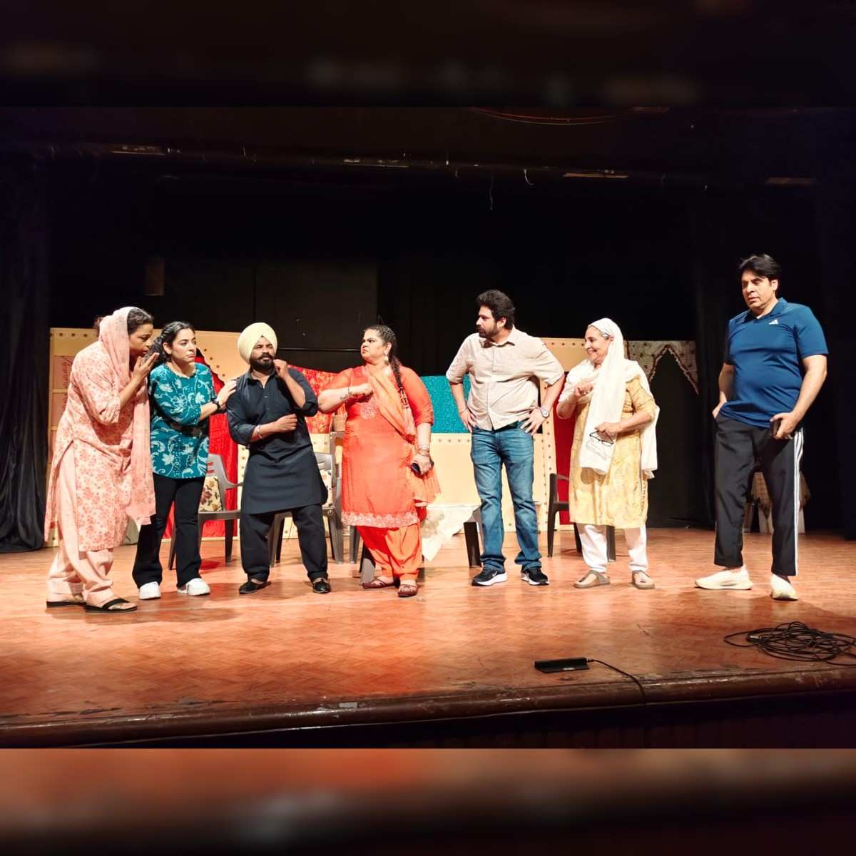 Punjabi Play Dhuan Staged in Amritsar Art Gallery Awareness