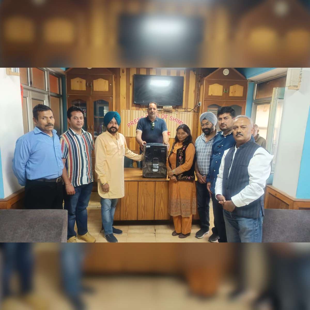 RO Donation Matters for Media Workers Shimla Initiative