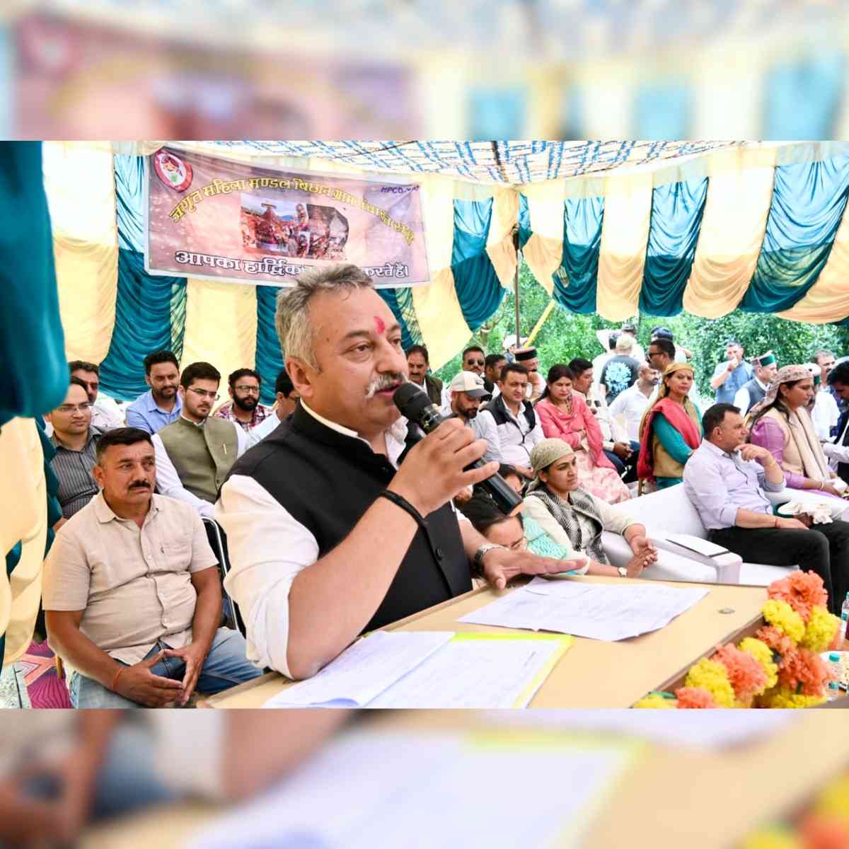 Rohit Thakur Vows Continued Development in Jubbal Region