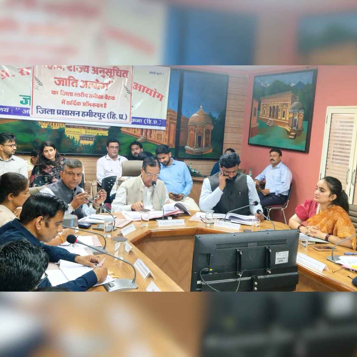 SC Commission's Urgent Appeal in Hamirpur Review Meeting