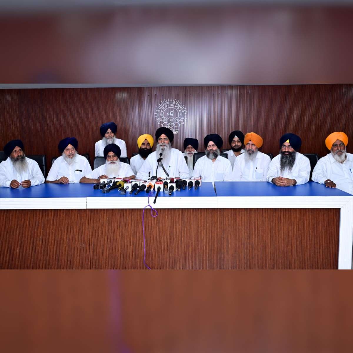 SGPC Meeting Dhami Thanks Panthic Groups in Amritsar
