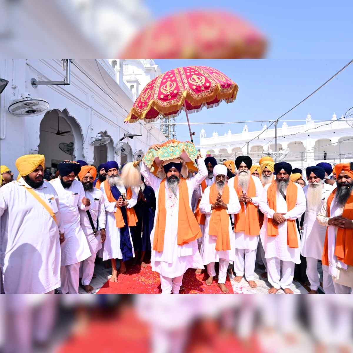 SGPC Nagar Kirtan Held in Amritsar for Sikh Event