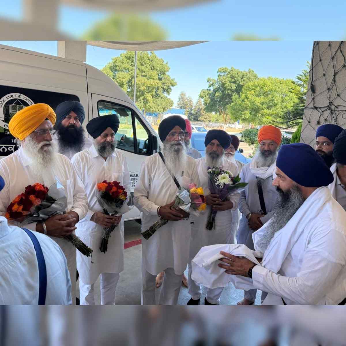 SGPC US Delegation Visits Dhami Meets Sikh Sangat in US