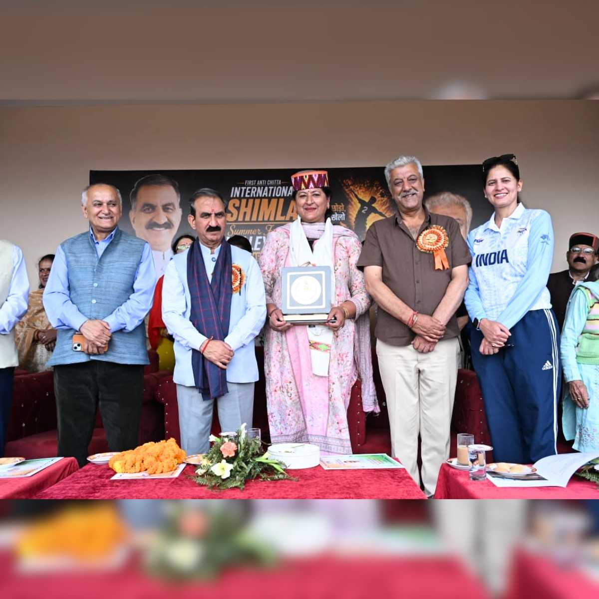Sanjauli Multipurpose Sports Stadium Opened by CM Sukhu