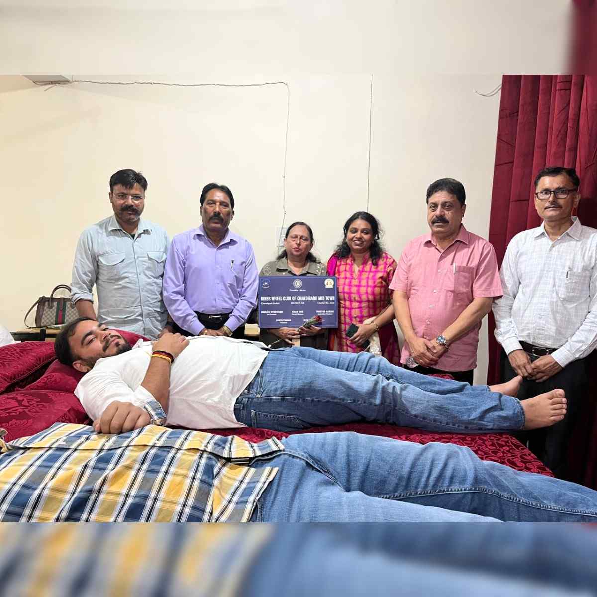 Voluntary Blood Donation Camp Attracts 50+ Donors