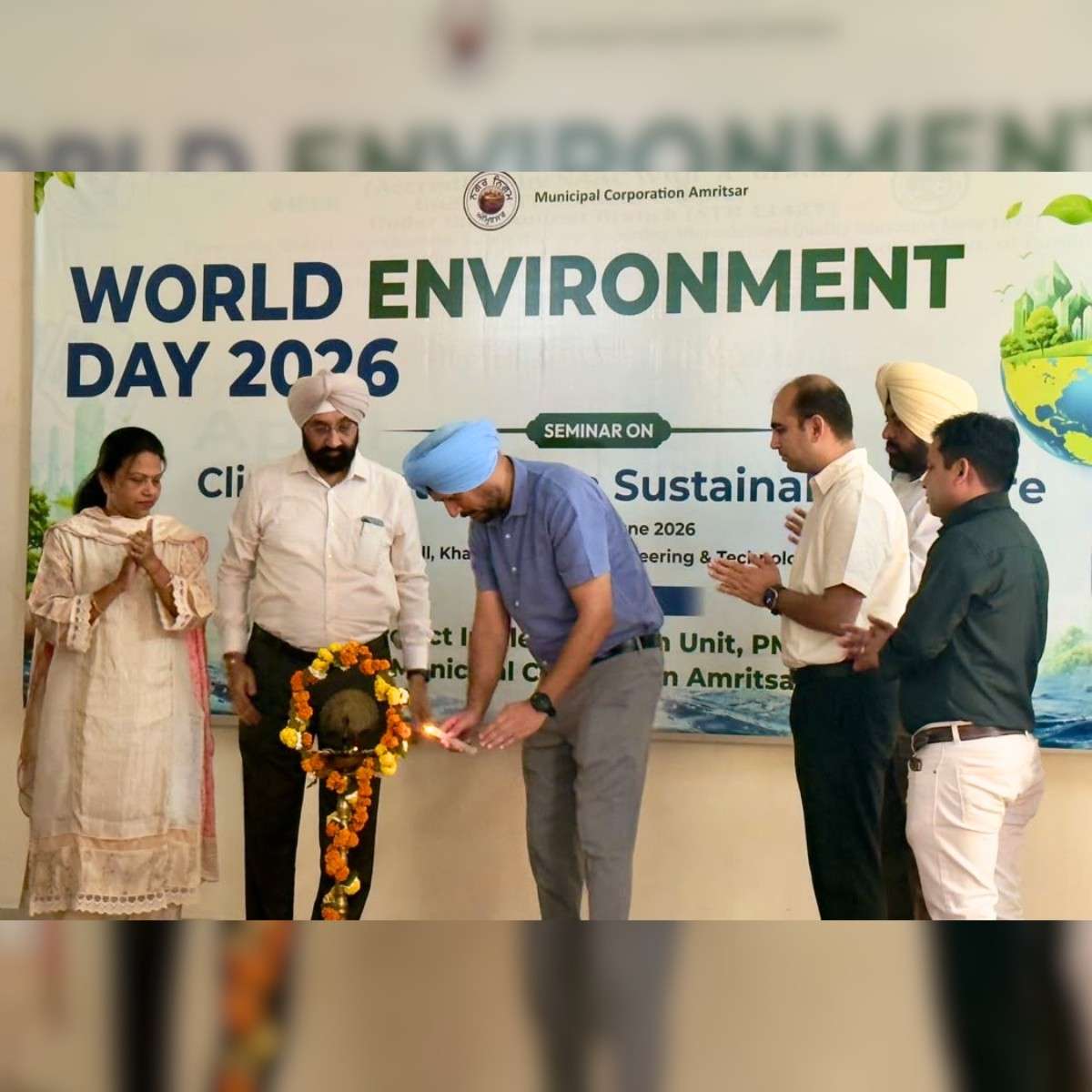 World Environment Day Seminar Held in Amritsar College