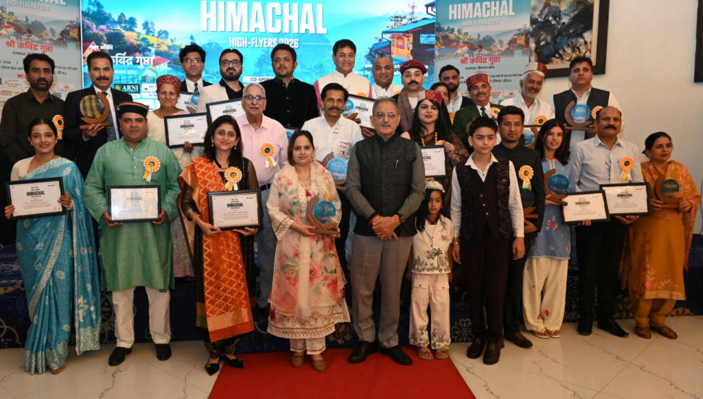 High Flyer Coffee Table Book Launch by Himachal Governor