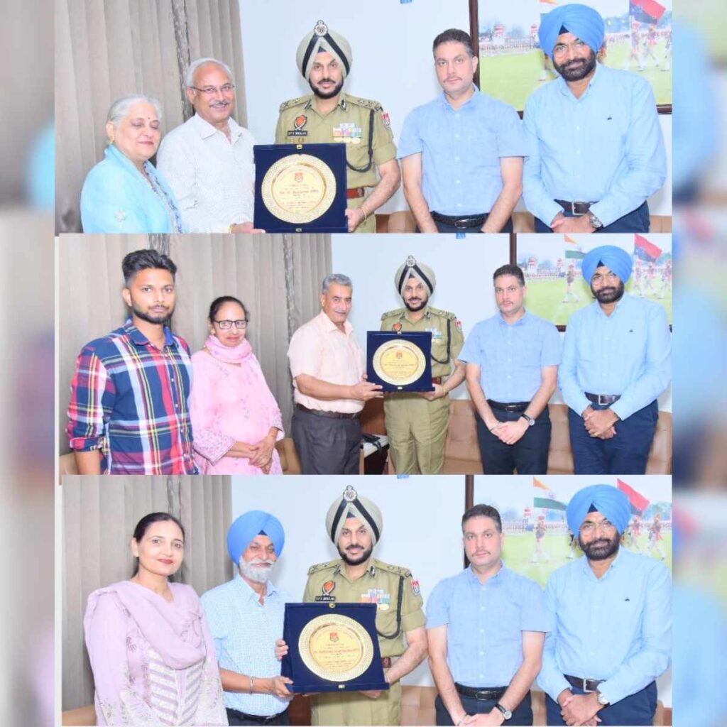 Amritsar ACP Retirement Three Officers Retire with Honour