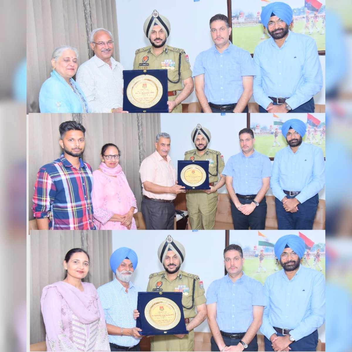 Amritsar ACP Retirement Three Officers Retire with Honour