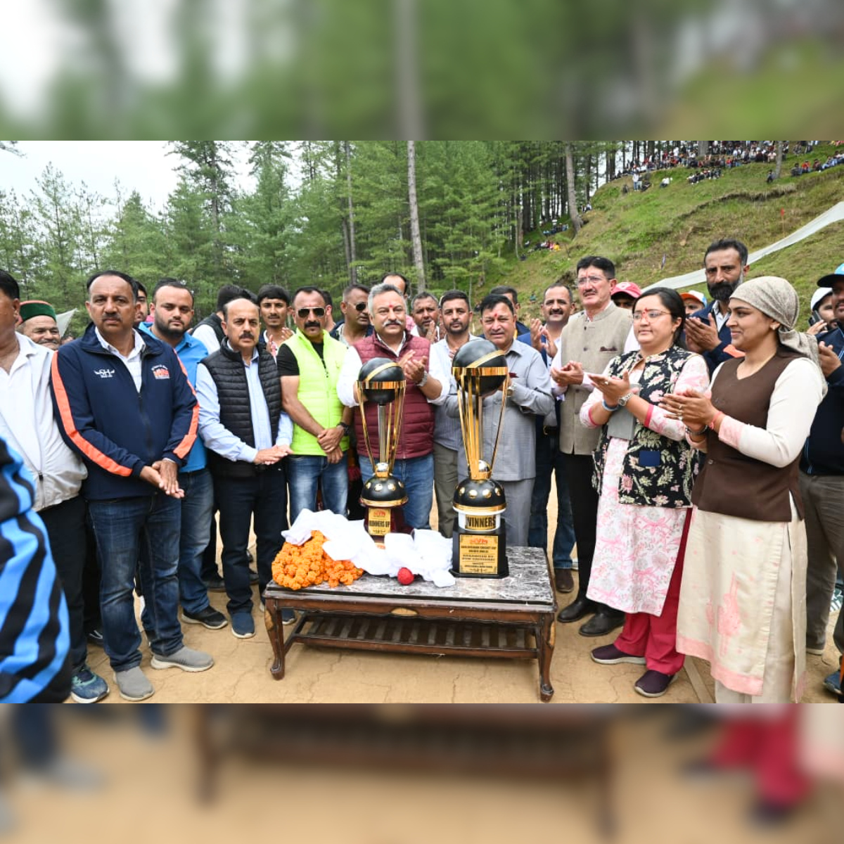 Bushahr Cricket Tournament Rohru Rohit Thakur Attends