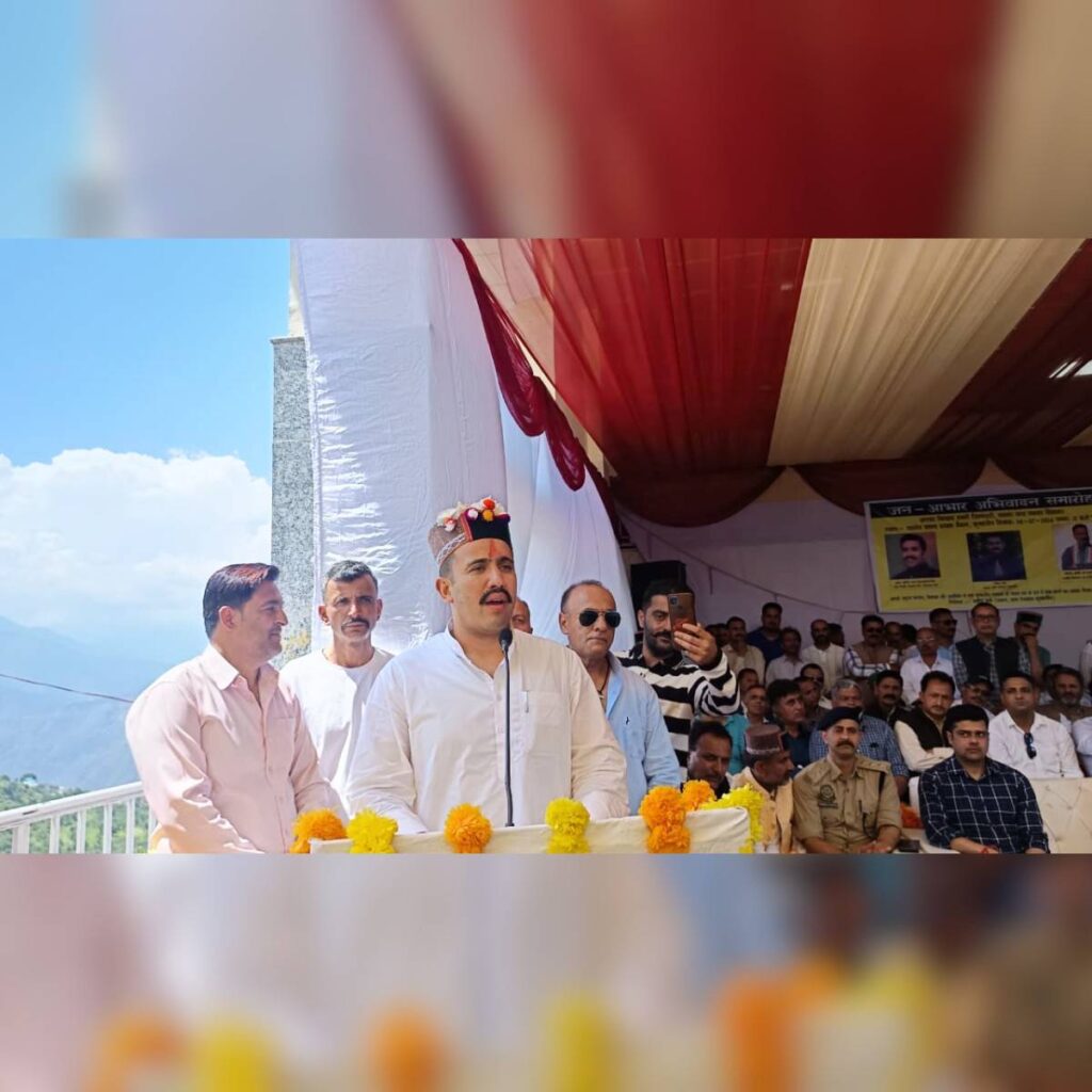 Kumarsain Development Gets Boost with Vikramaditya Singh