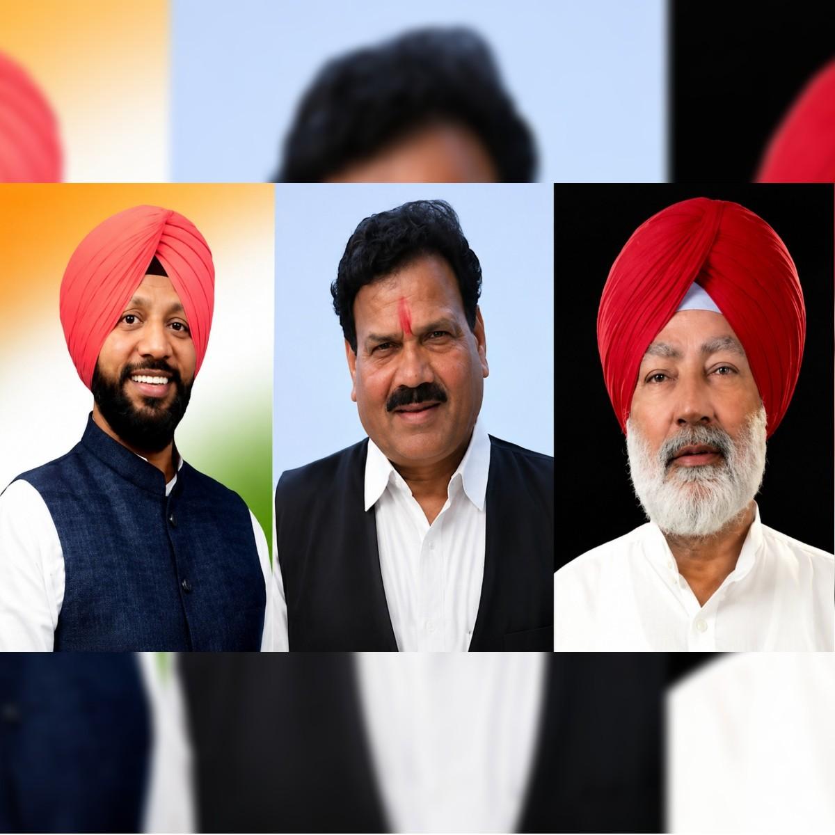 Punjab Congress Appoints 3 Working Presidents