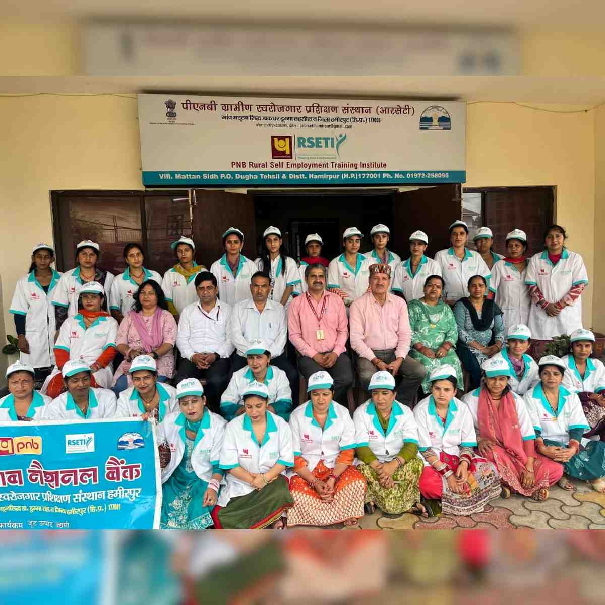 RSETI Training Camp Empowers 29 Women in Hamirpur